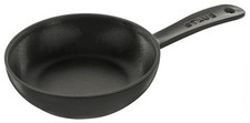Staub Bratpfanne rund schwarz