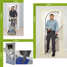 Staubschutztür Bautür