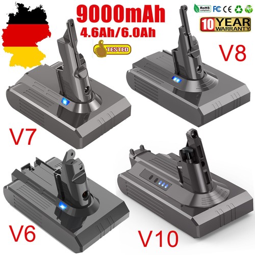 9000mah akku für dyson v7 - 9000mah,